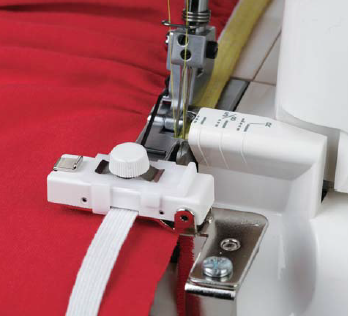 How to use serger feet